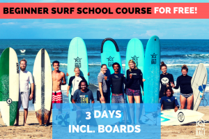 Surf WG Surfcamp Bali Anfänger-Surf-Kurs Special en