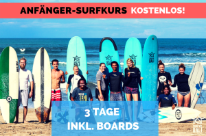 Surf WG Surfcamp Bali Anfänger-Surf-Kurs Special de