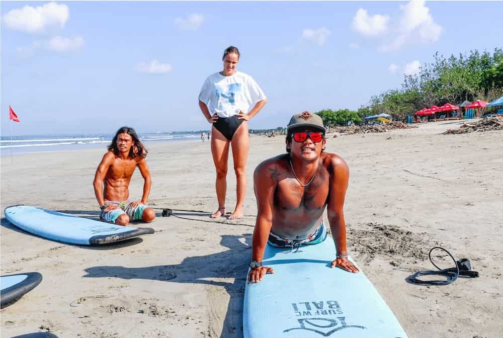 Free Surf Training Program, Learn to Surf