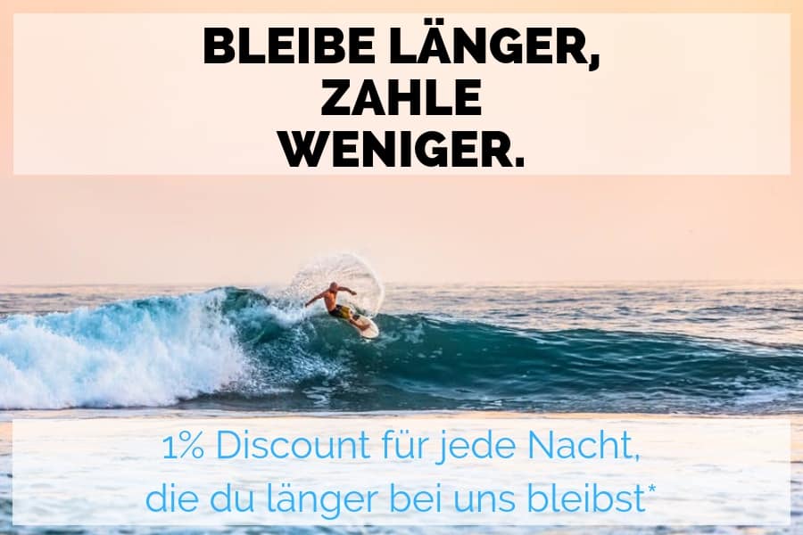 SurfWG surfcamp Bali bleibe länger und zahle weniger Flyer